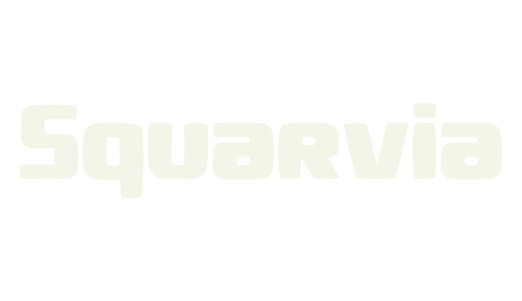 Squarvia, sans serif font preview