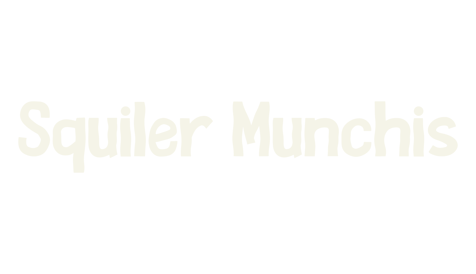 Squiler Munchis, cute font preview