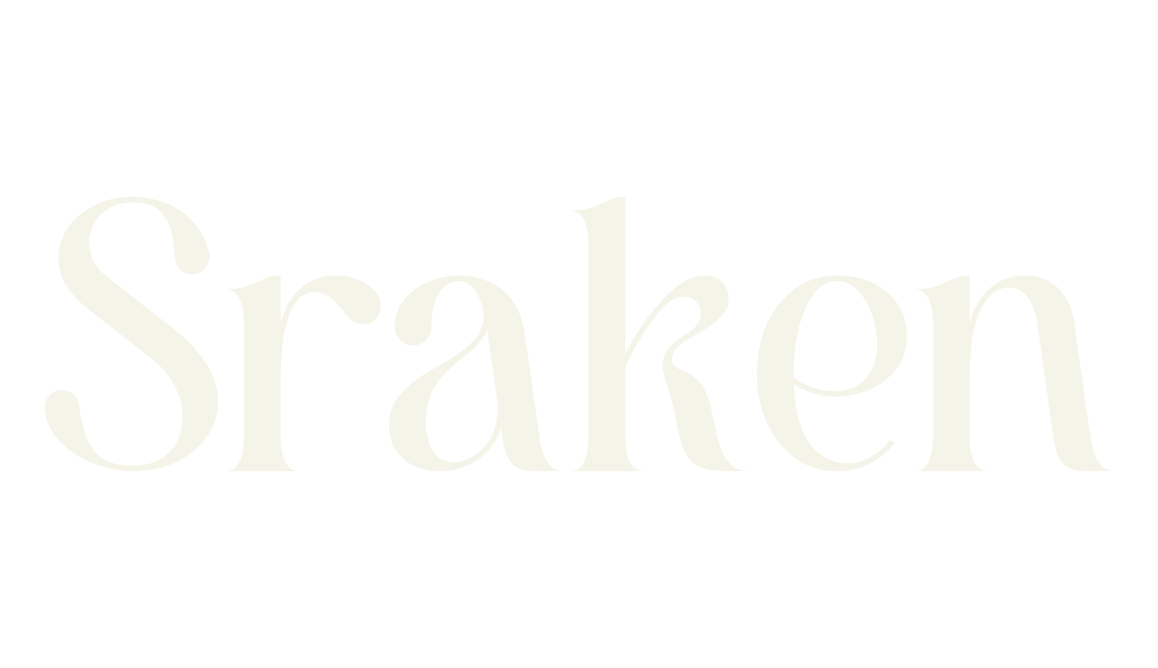 Sraken, logo font preview