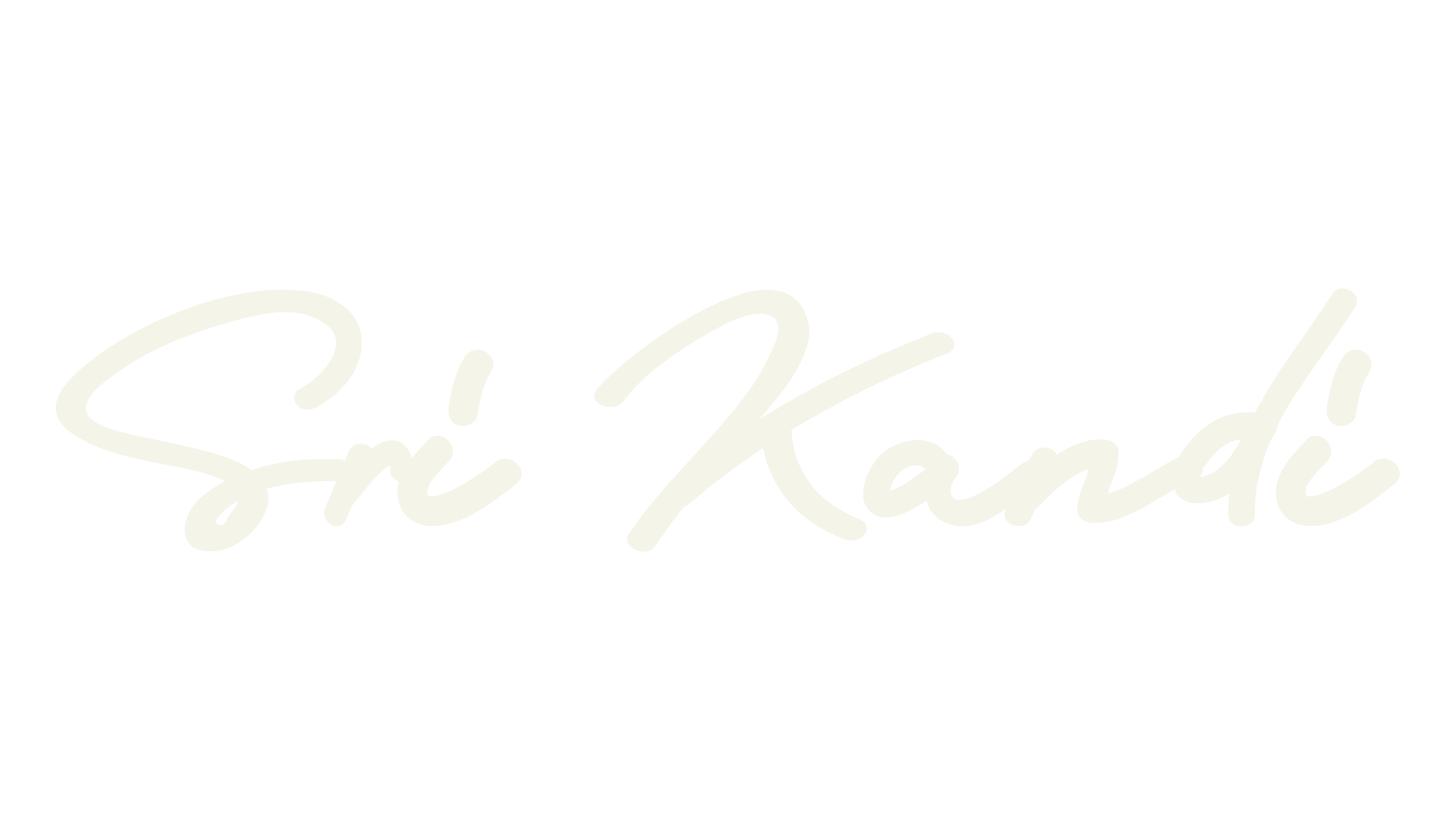 Sri Kandi, handwriting font preview