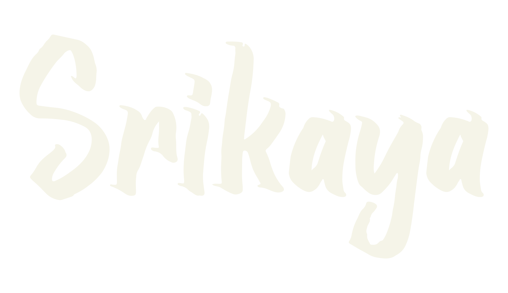Srikaya, funky font preview