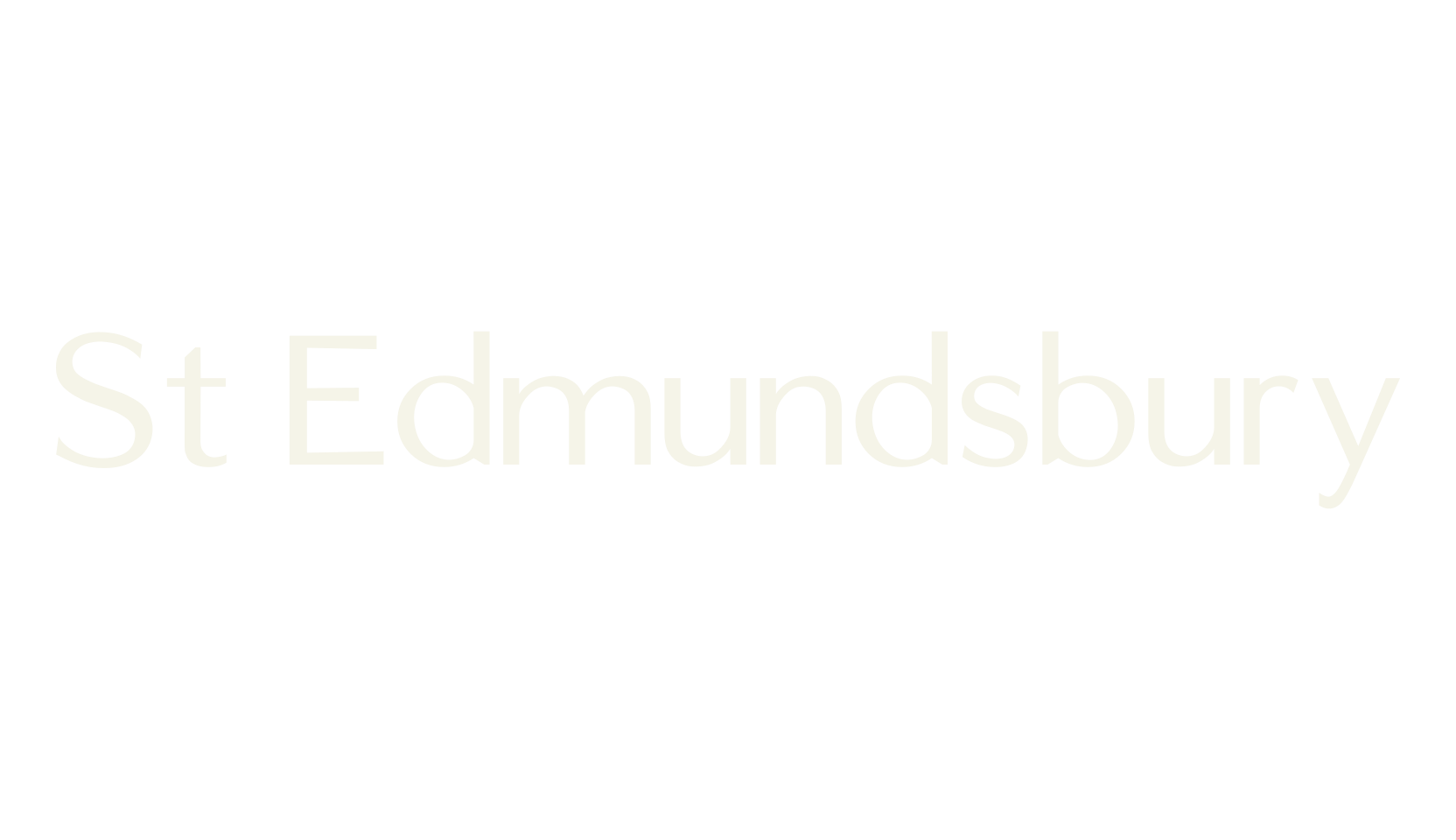 St Edmundsbury, sans serif font preview