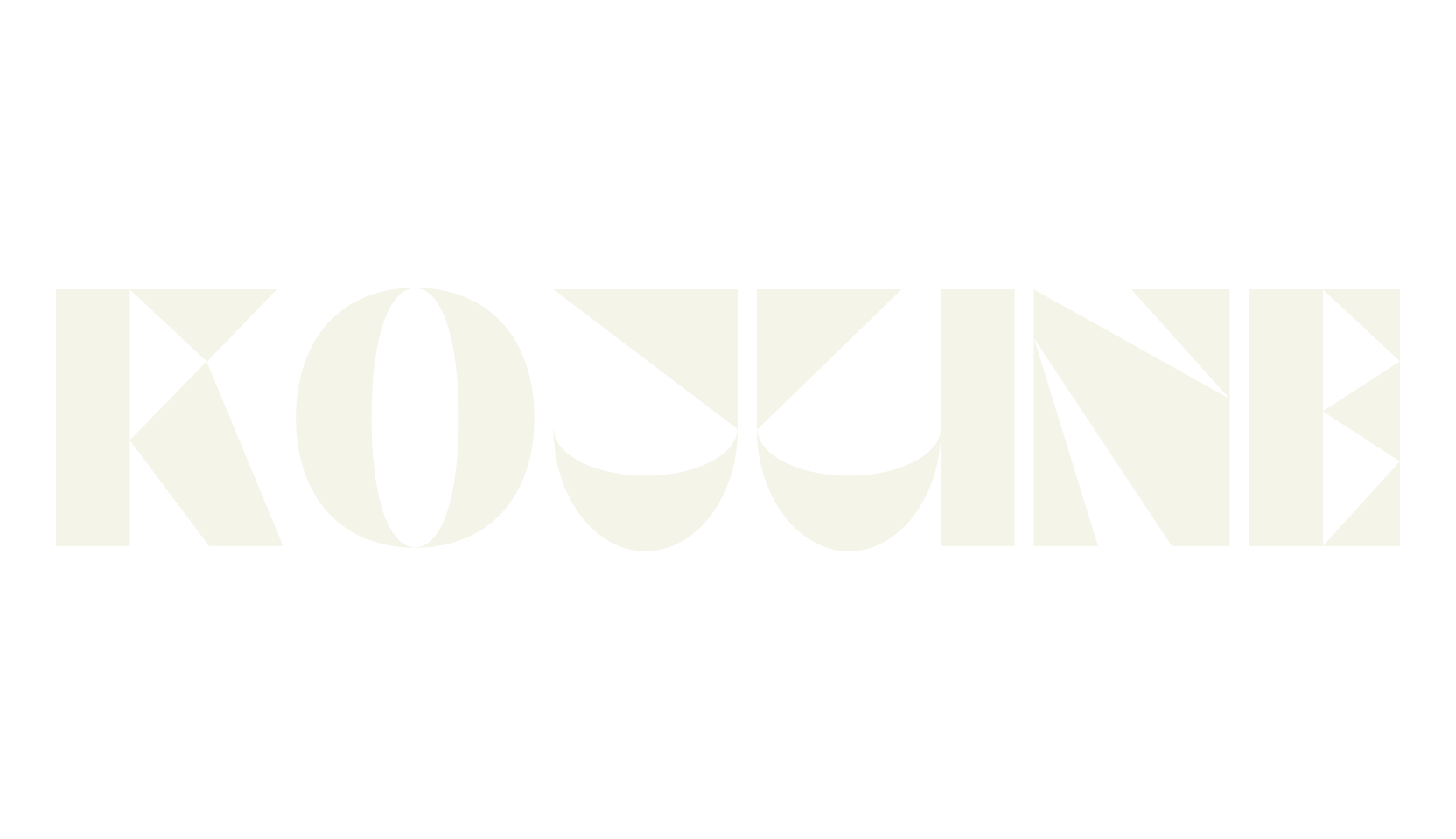 Kojune, elegant font preview