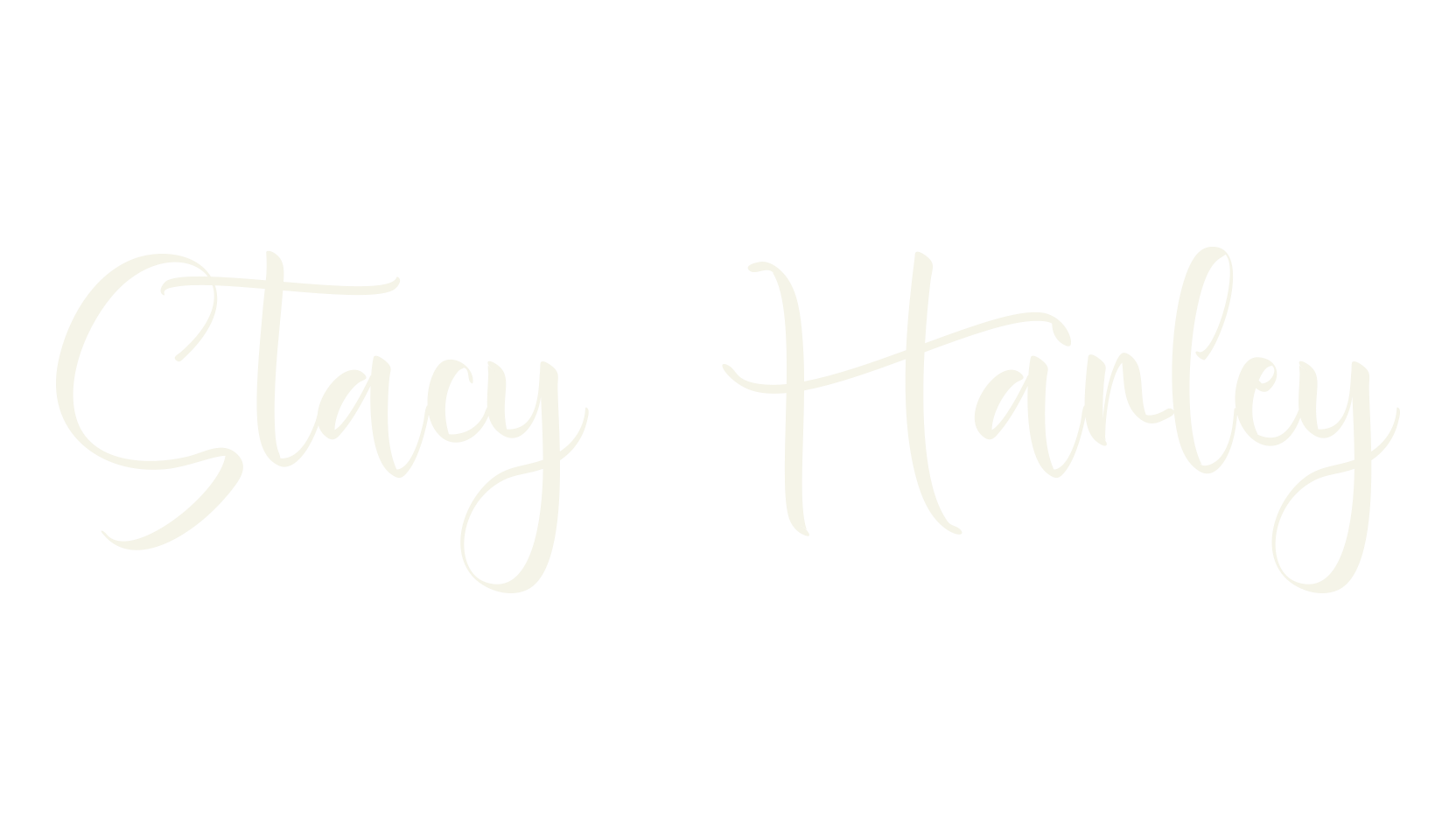 Stacy Harley, calligraphy font preview