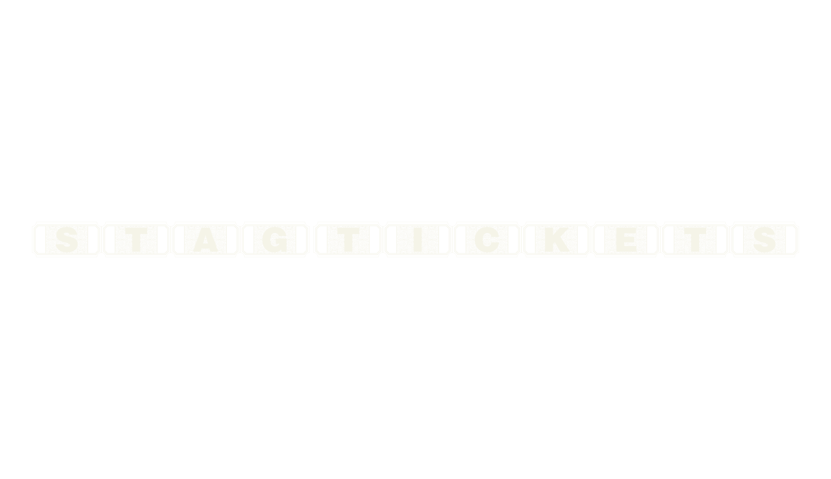 Stag Tickets, display market font preview
