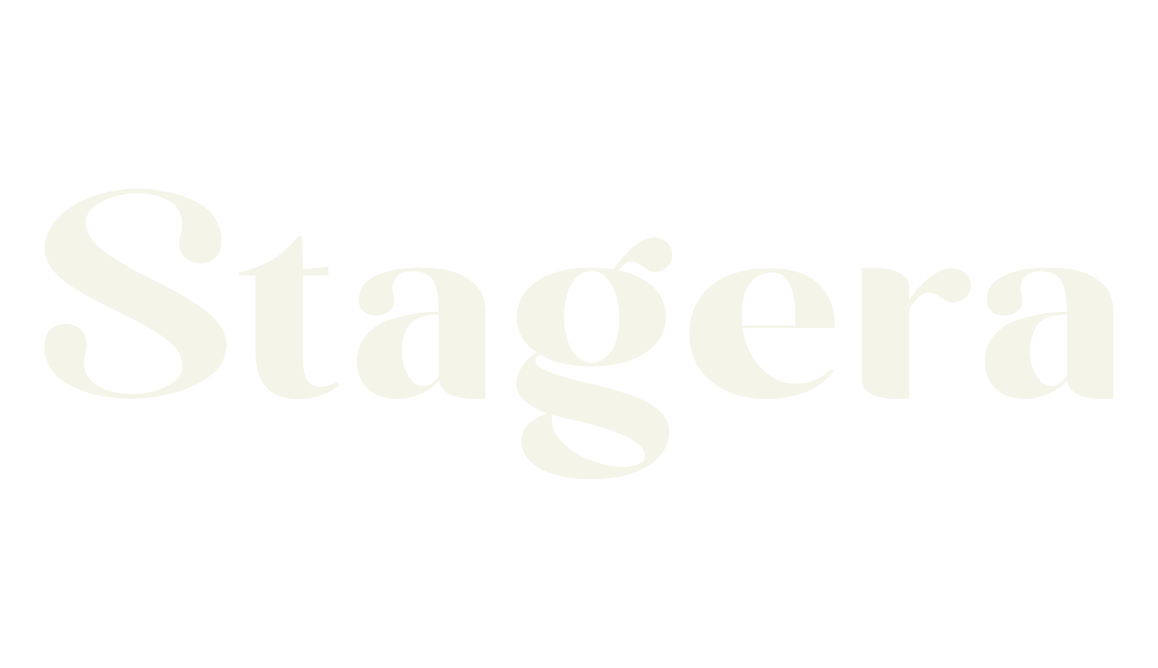 Stagera, sans serif font preview