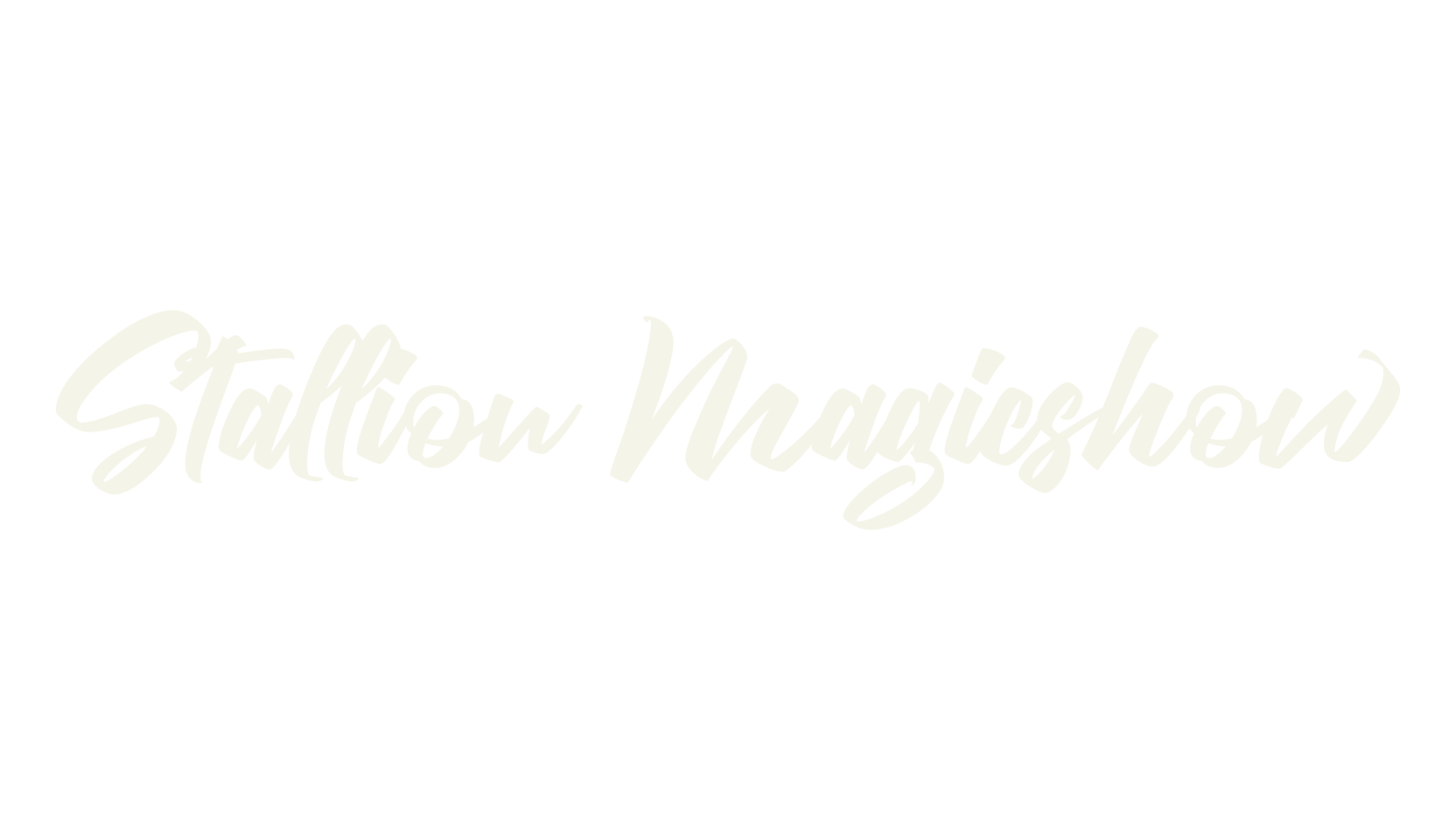 Stallion Magicshow, lettering font preview