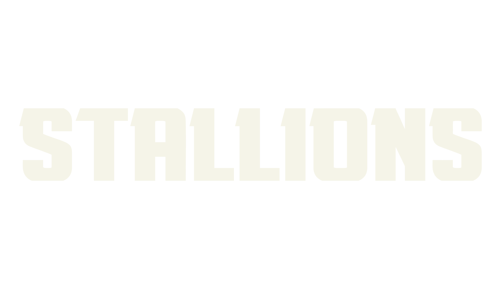 Stallions, sans font preview