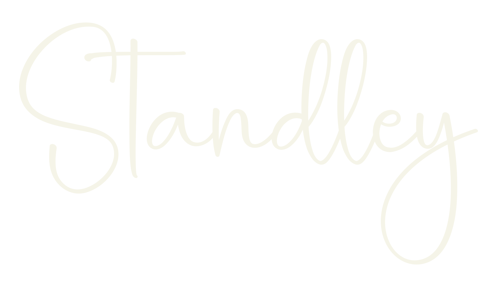 Standley, calligraphy font preview