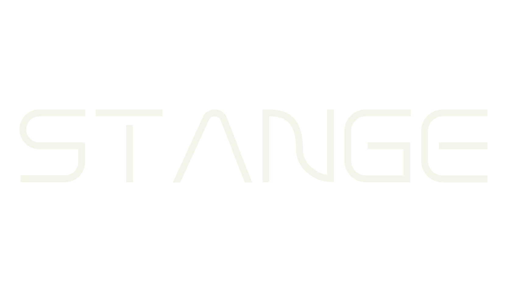 Stange, retro font preview