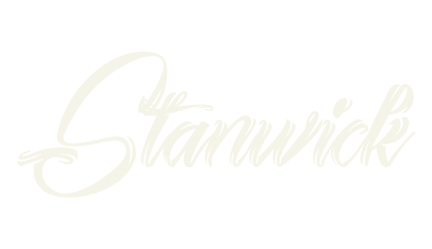 Stanwick, calligraphy font preview