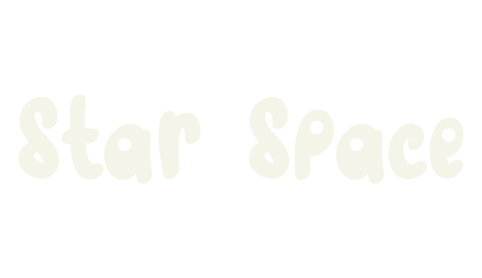 Star Space, space font preview