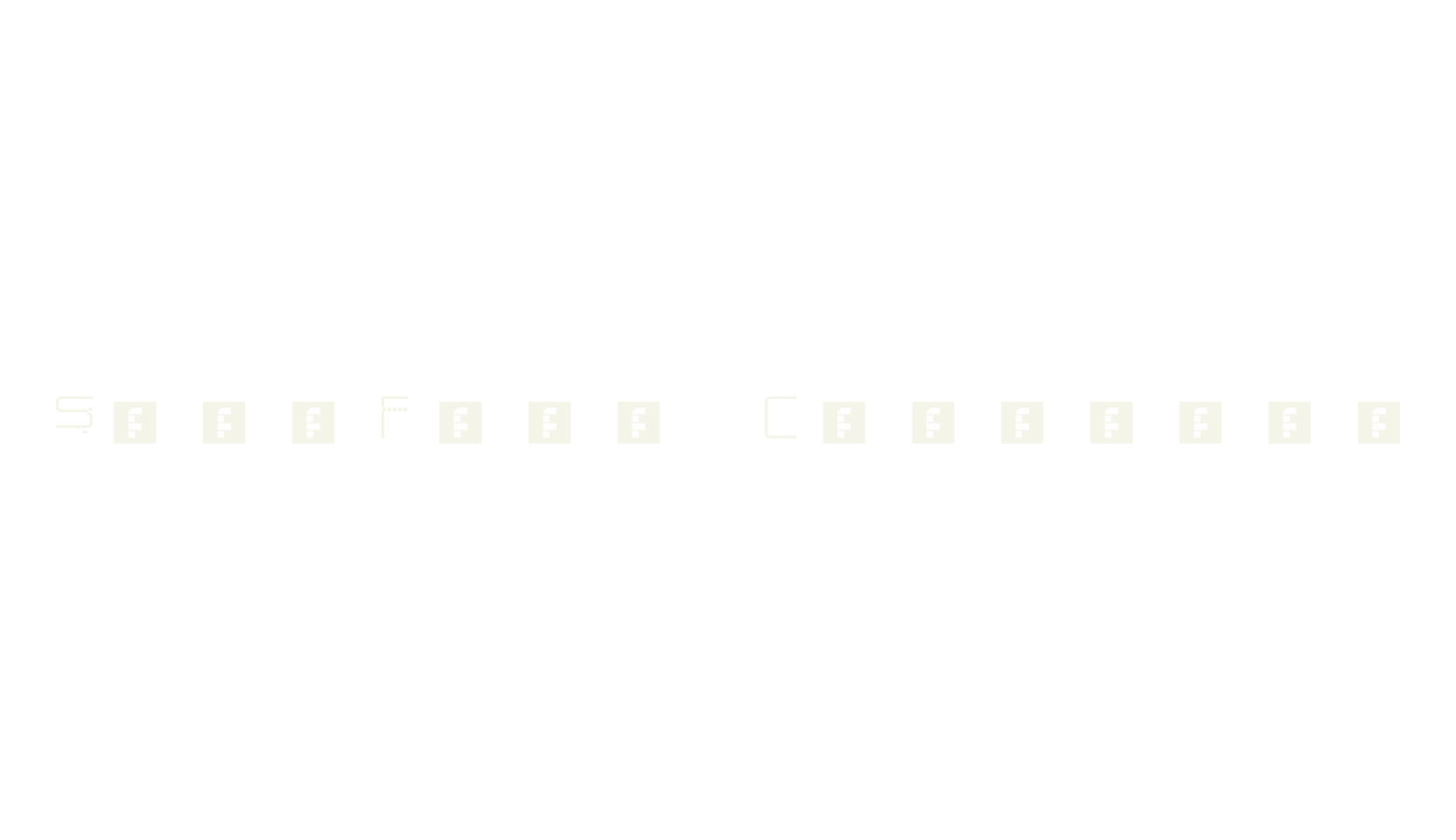 StarFont Capitals, display font preview