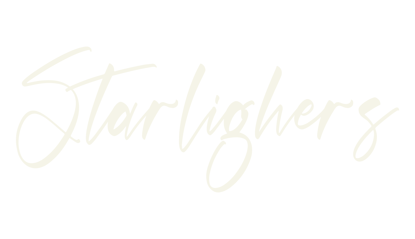 Starlighers, script font preview