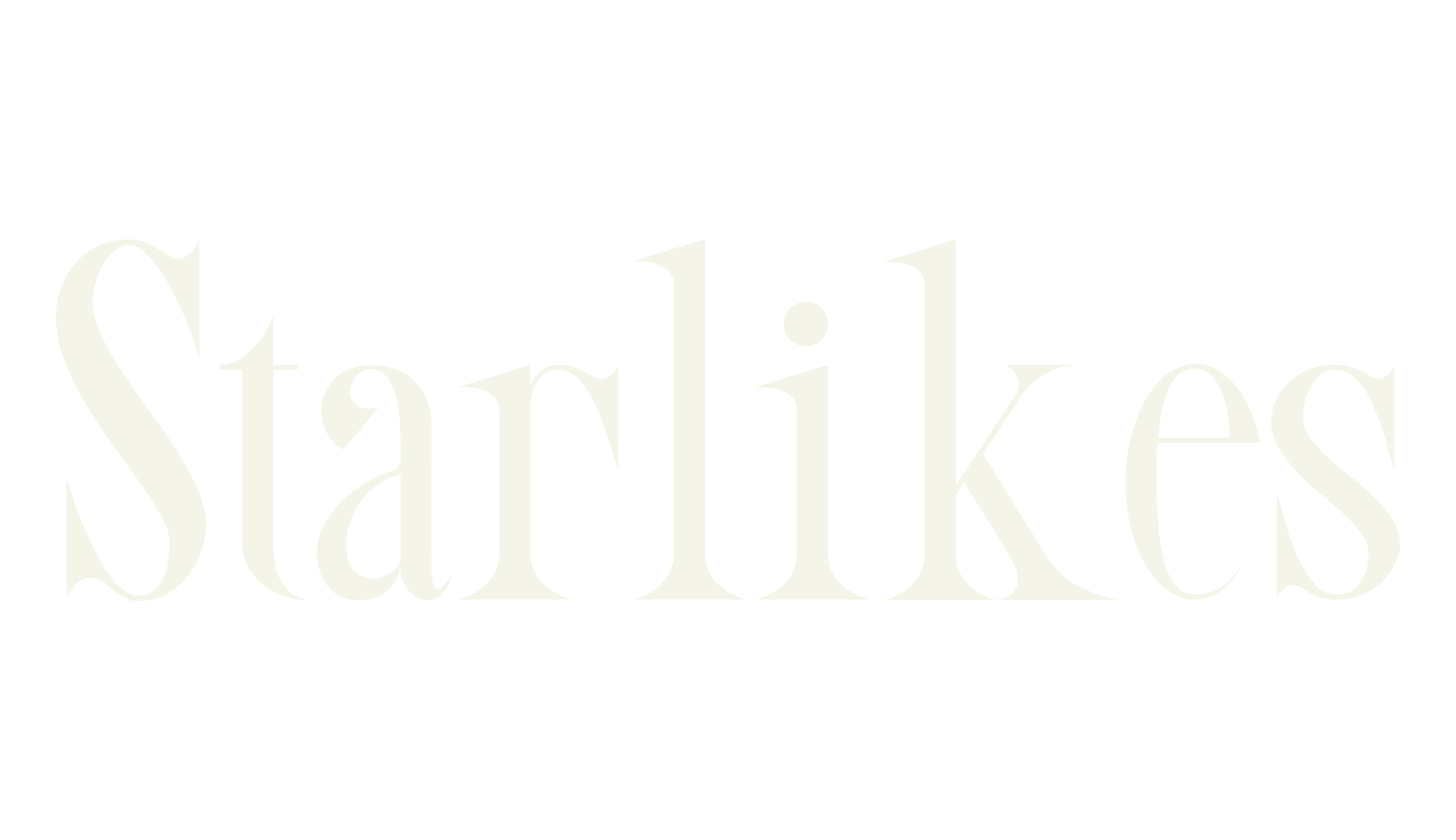 Starlikes, stencil font preview