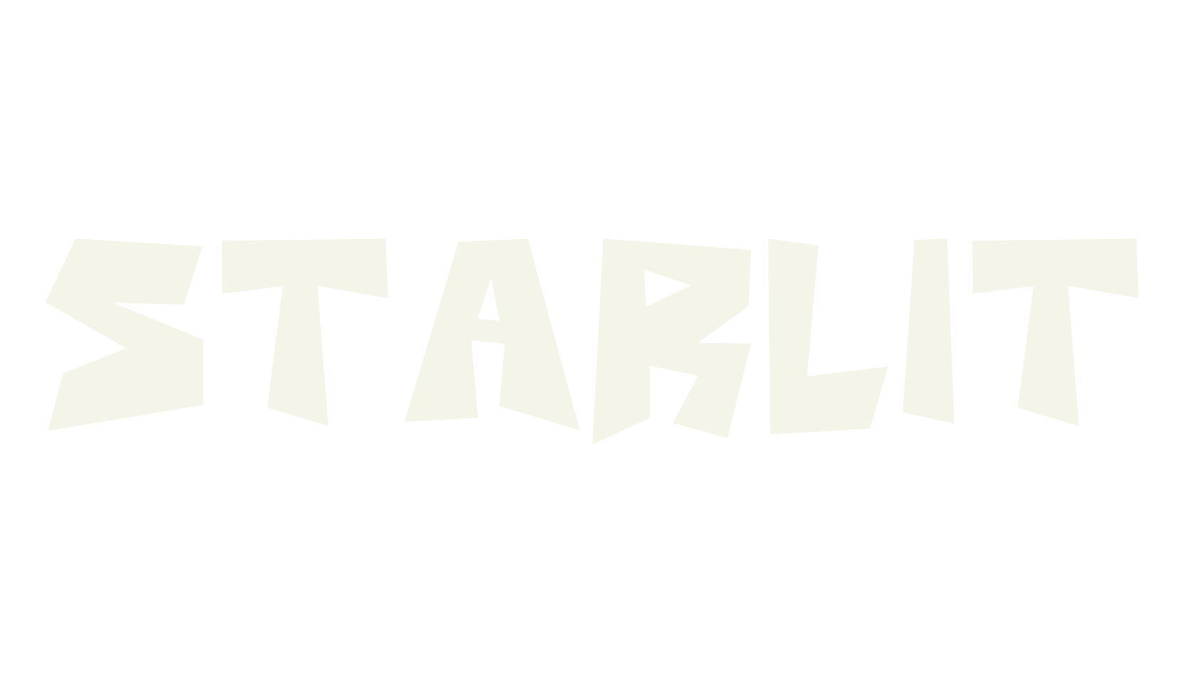 STARLIT, cool font preview