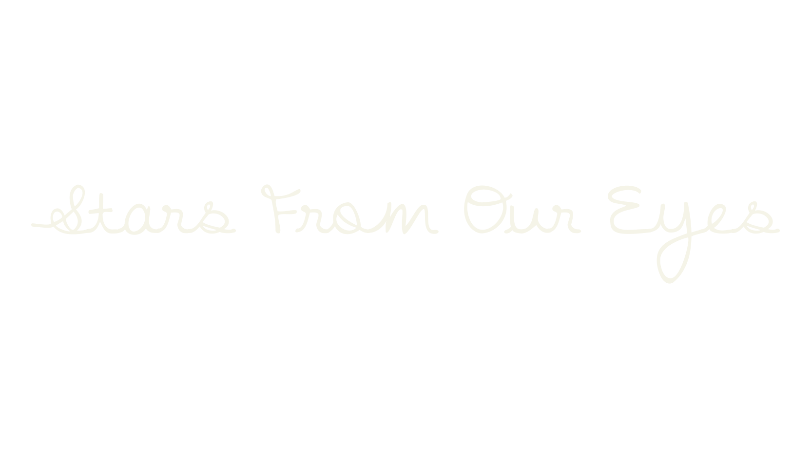 Stars From Our Eyes, fashion script font preview