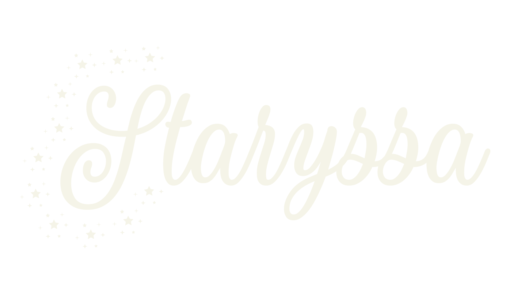 Staryssa, fashion script font preview