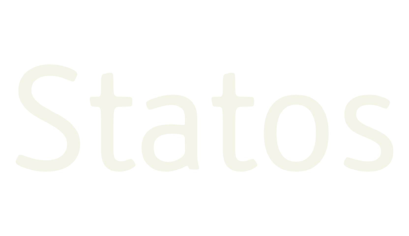 Statos, sans serif font preview
