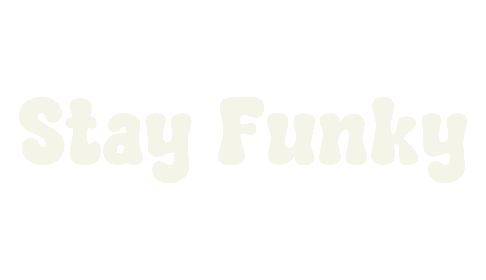 Stay Funky, retro font preview