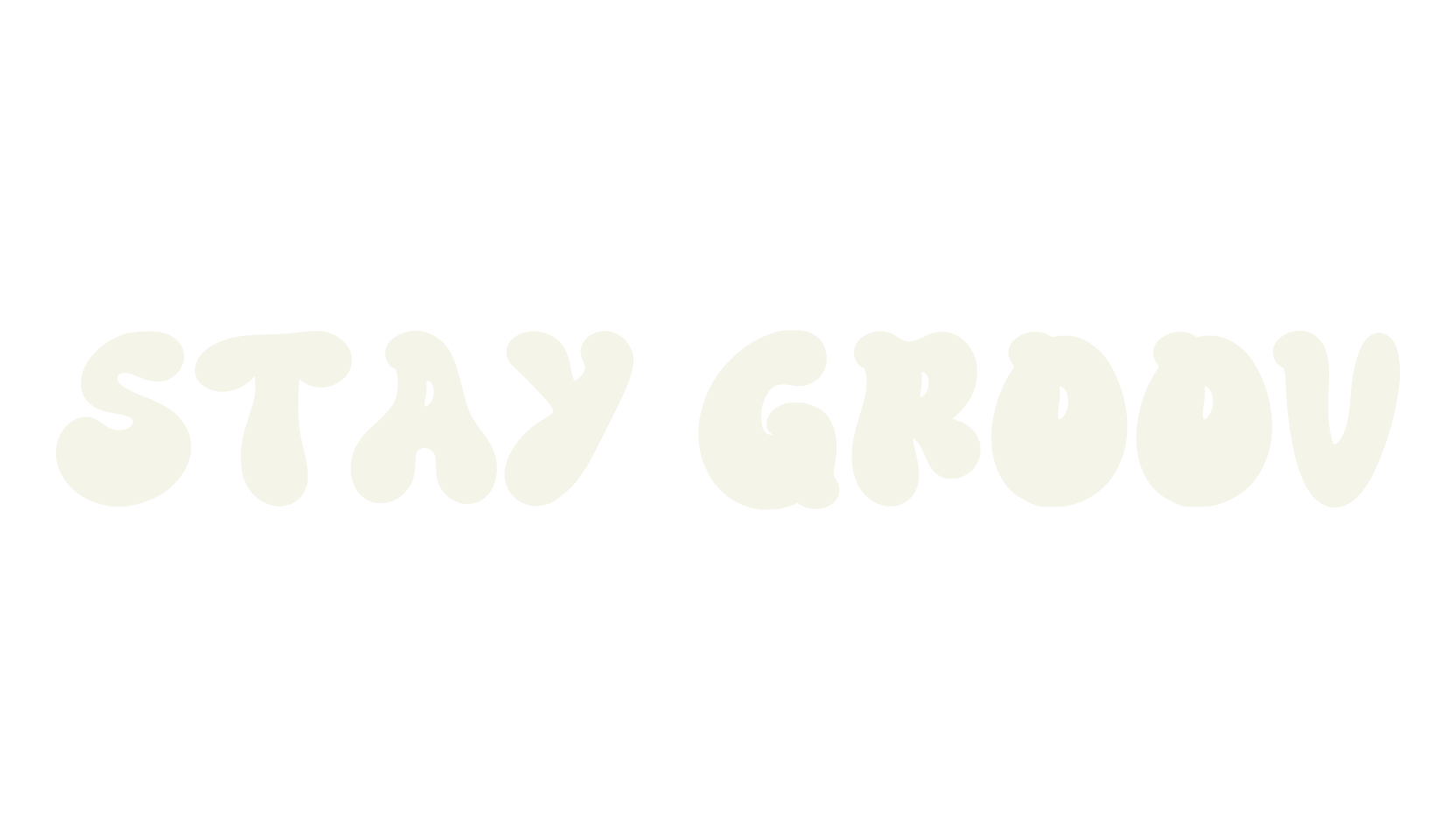 Stay Groov, groovy font preview