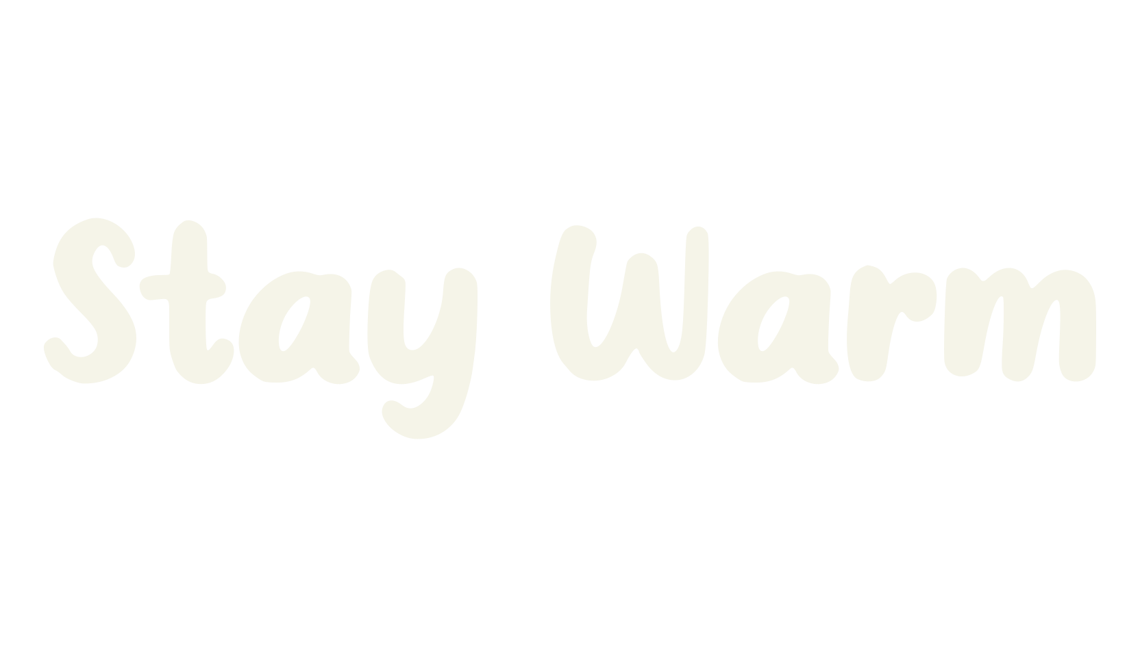 Stay Warm, tattoo font preview