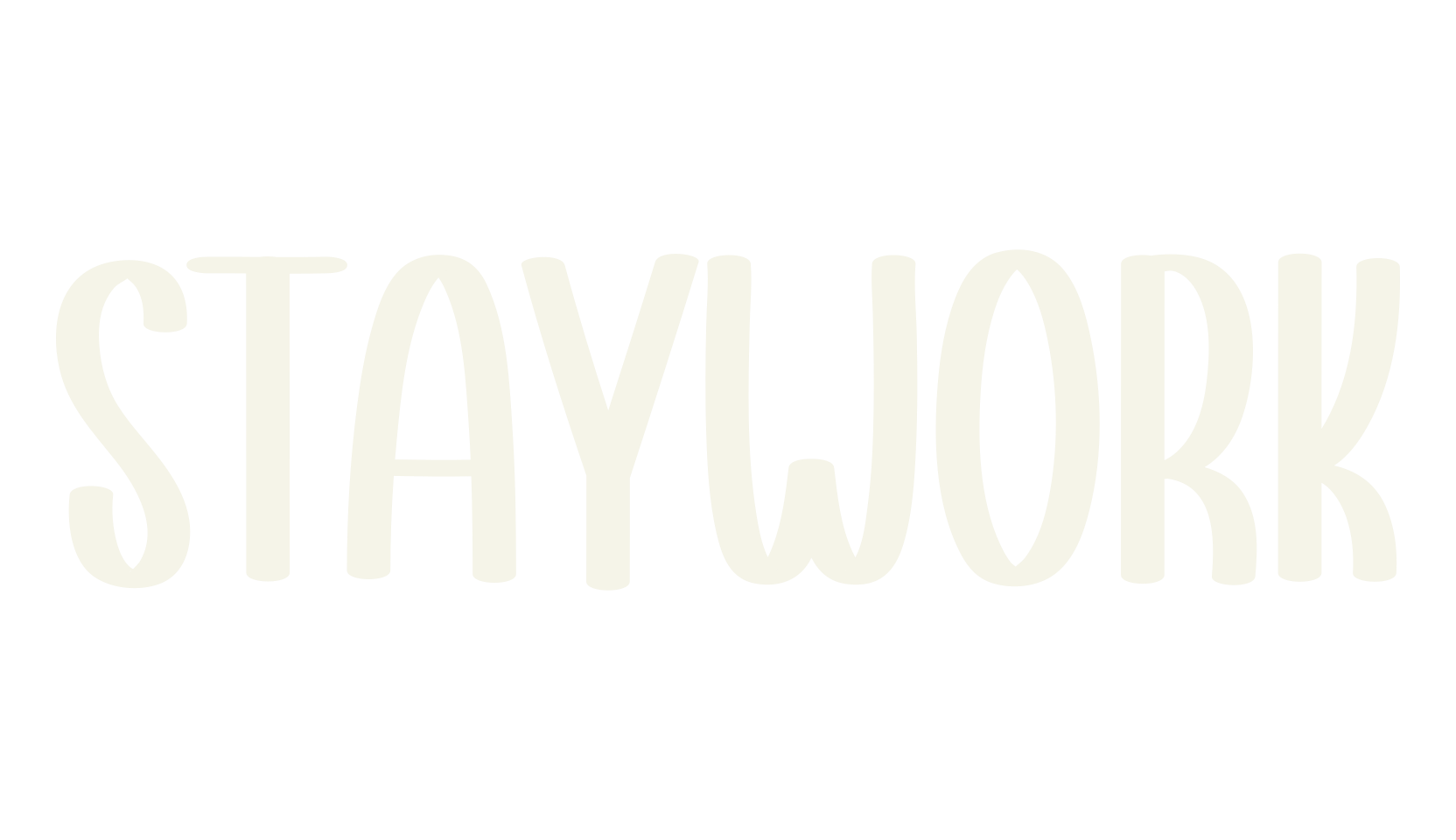 Staywork, fashion script font preview