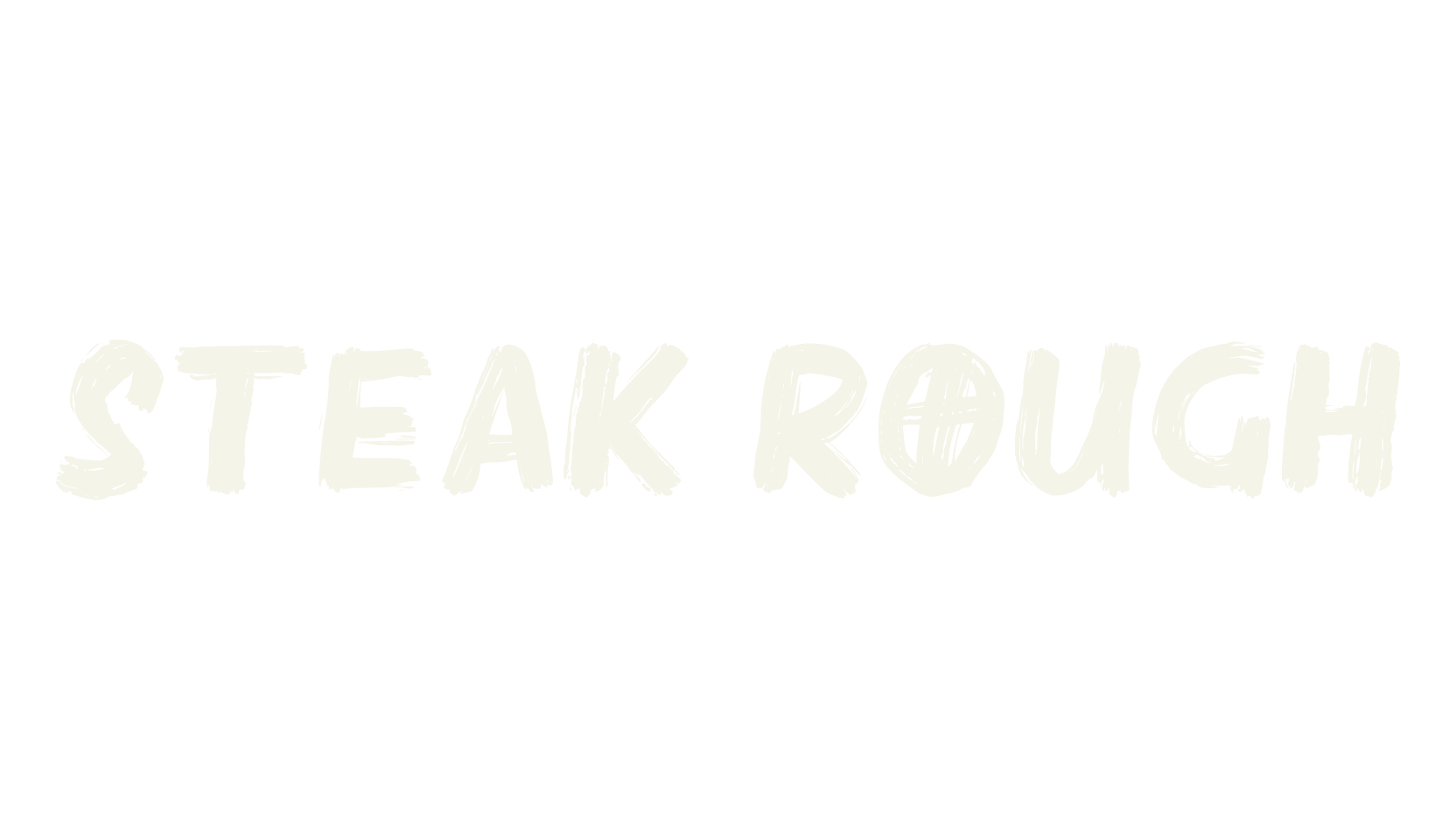 Steak Rough, fashion sign font preview