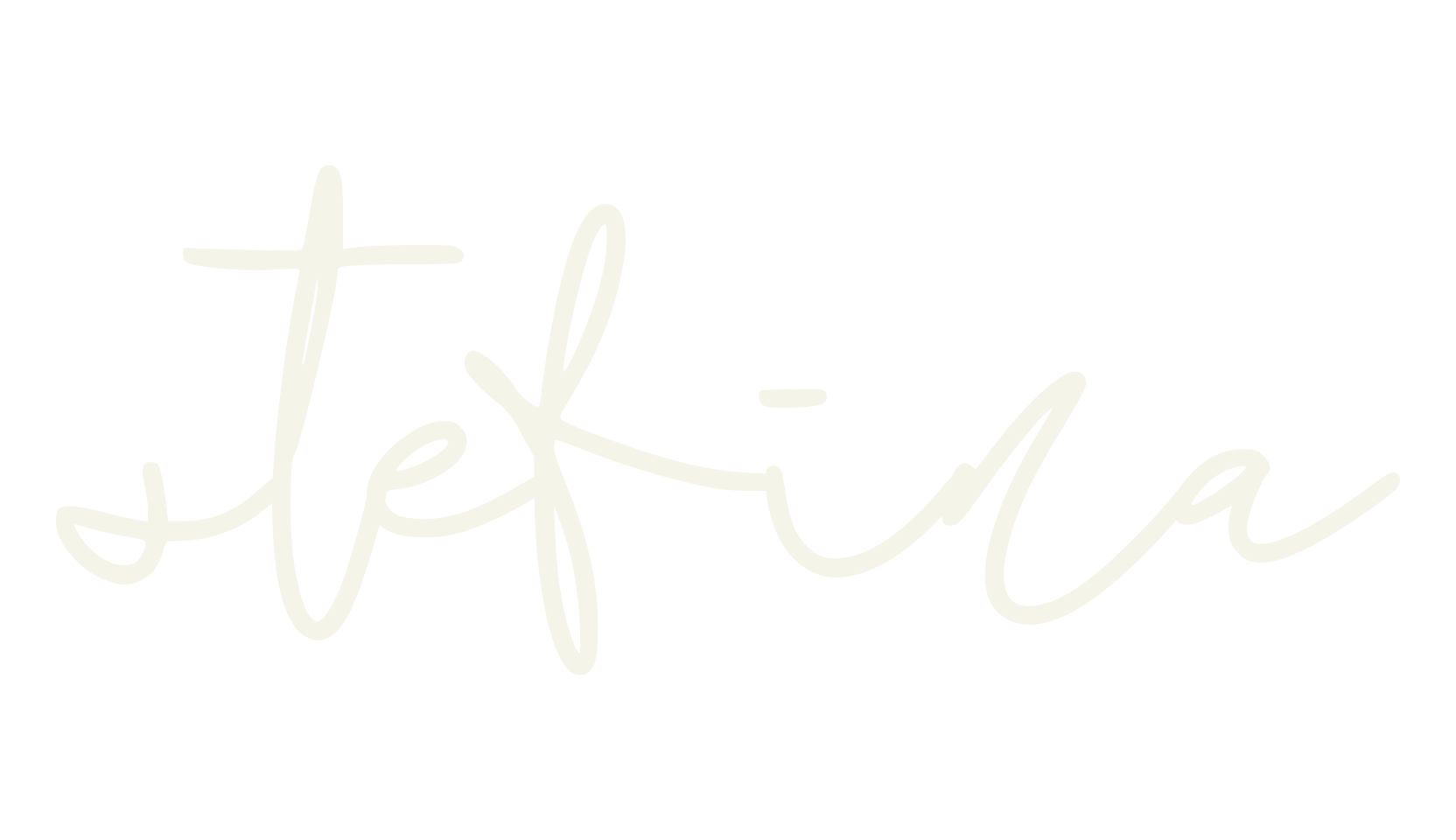 Stefina, monoline font preview