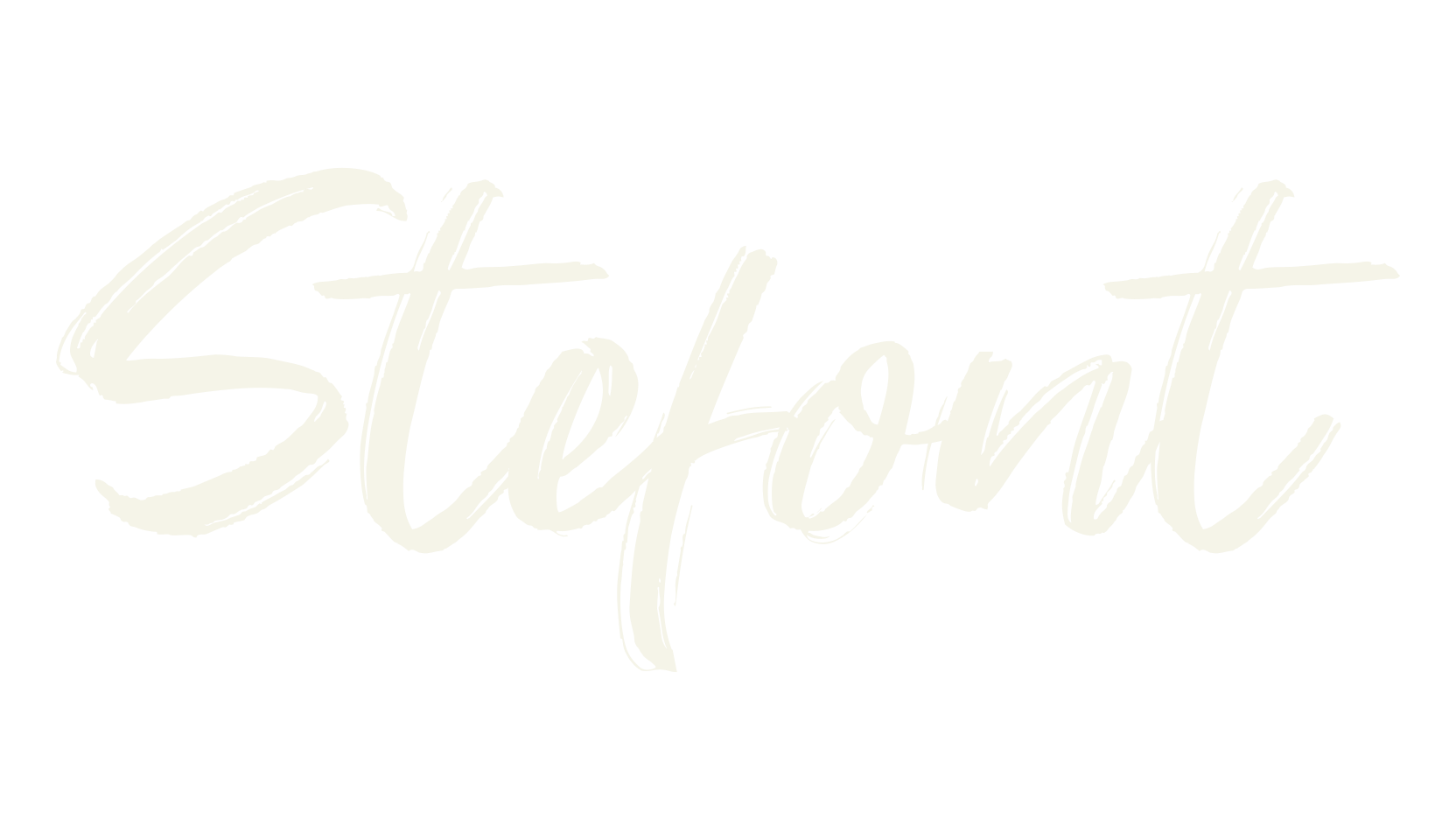 Stefont, fashion script font preview