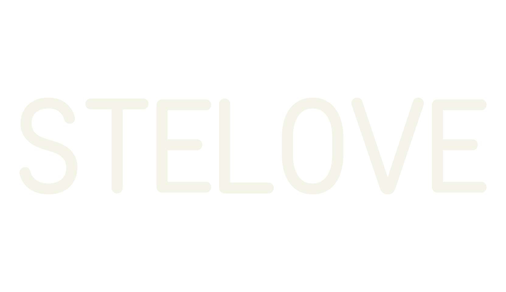 Stelove, rounded font preview