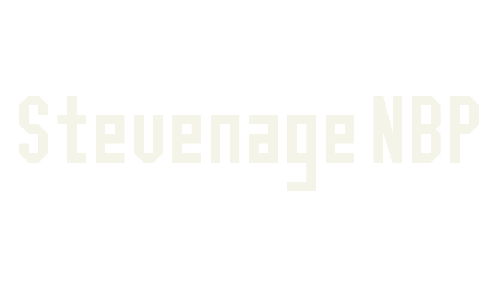 Stevenage NBP, sports font preview