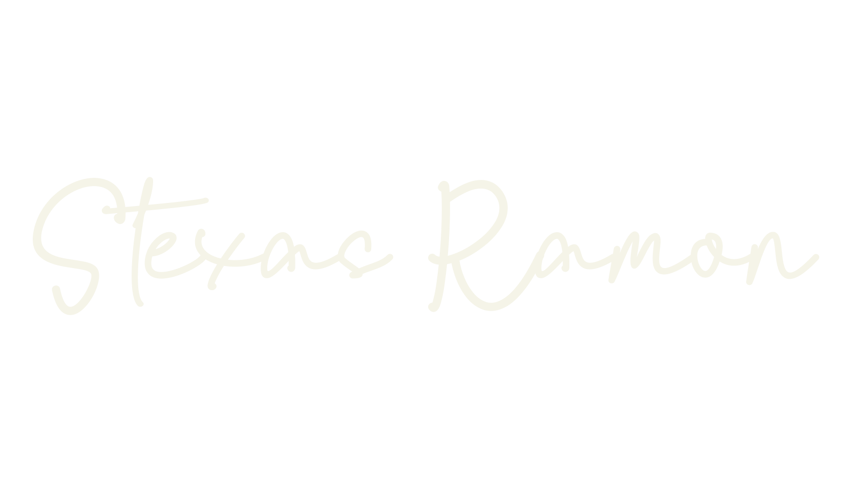 Stexas Ramon, script font preview