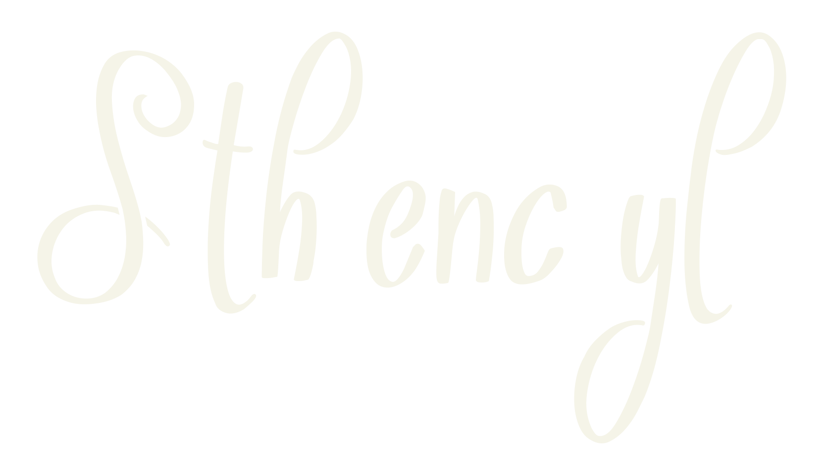 Sthencyl, stencil font preview