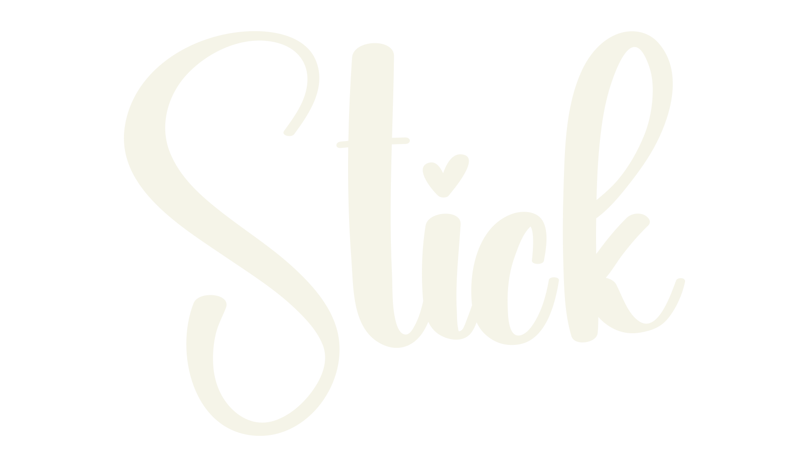 Stick, calligraphy font preview