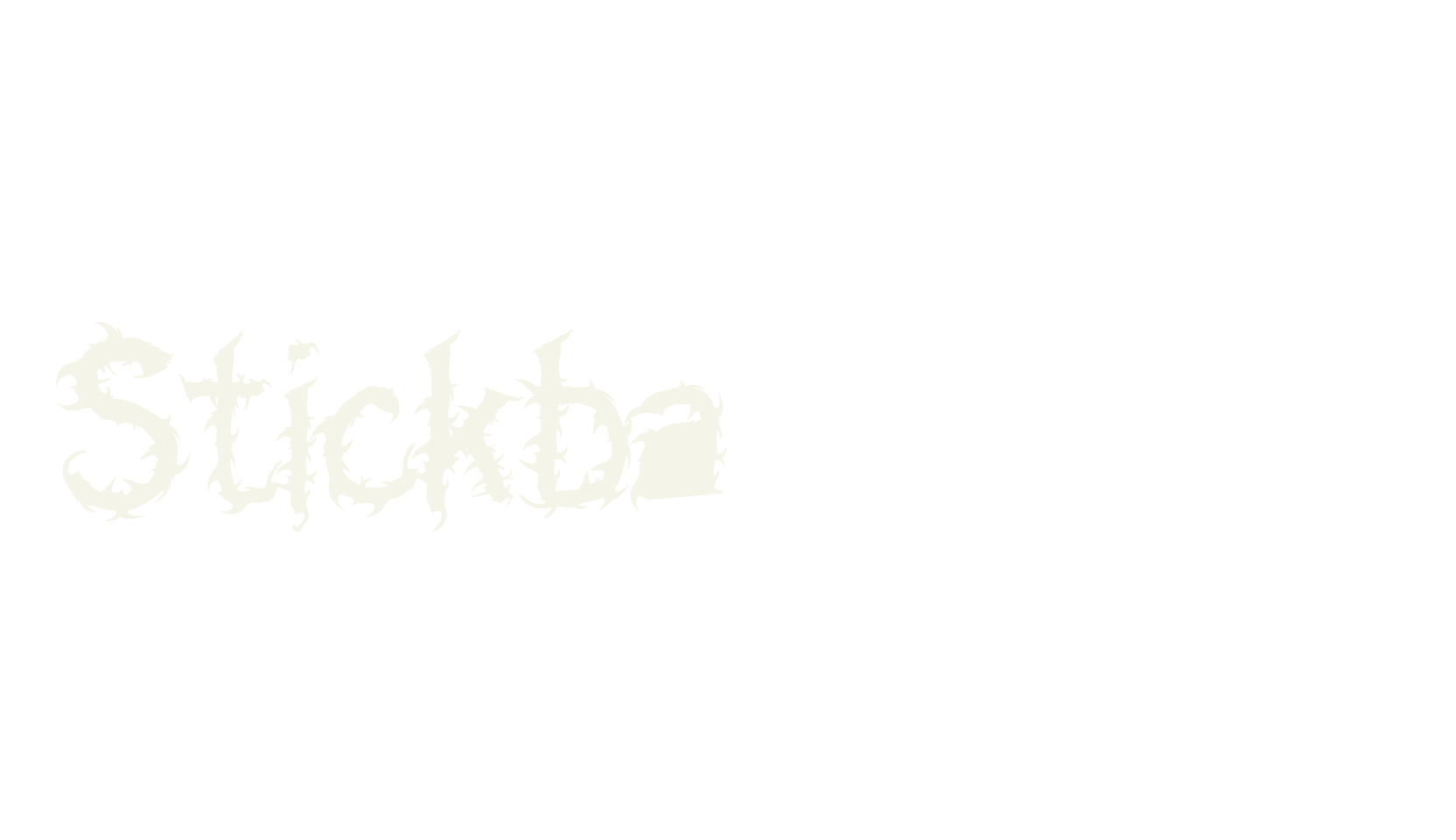 Stickbar Metal, metal font preview