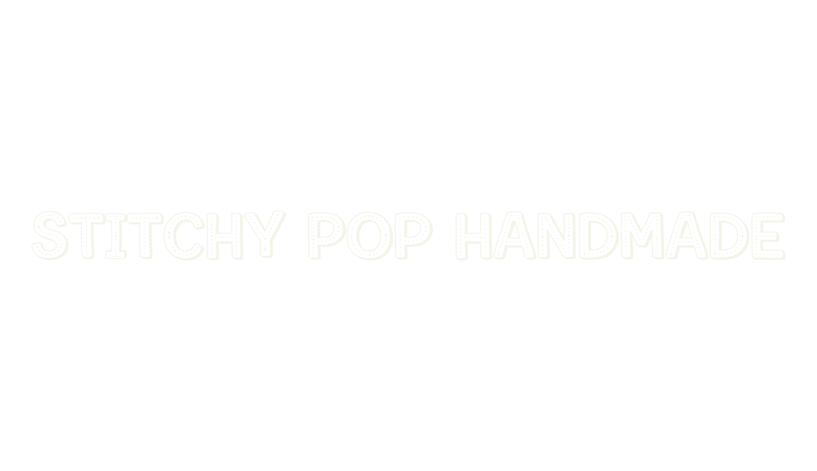 Stitchy Pop Handmade, handwriting font preview