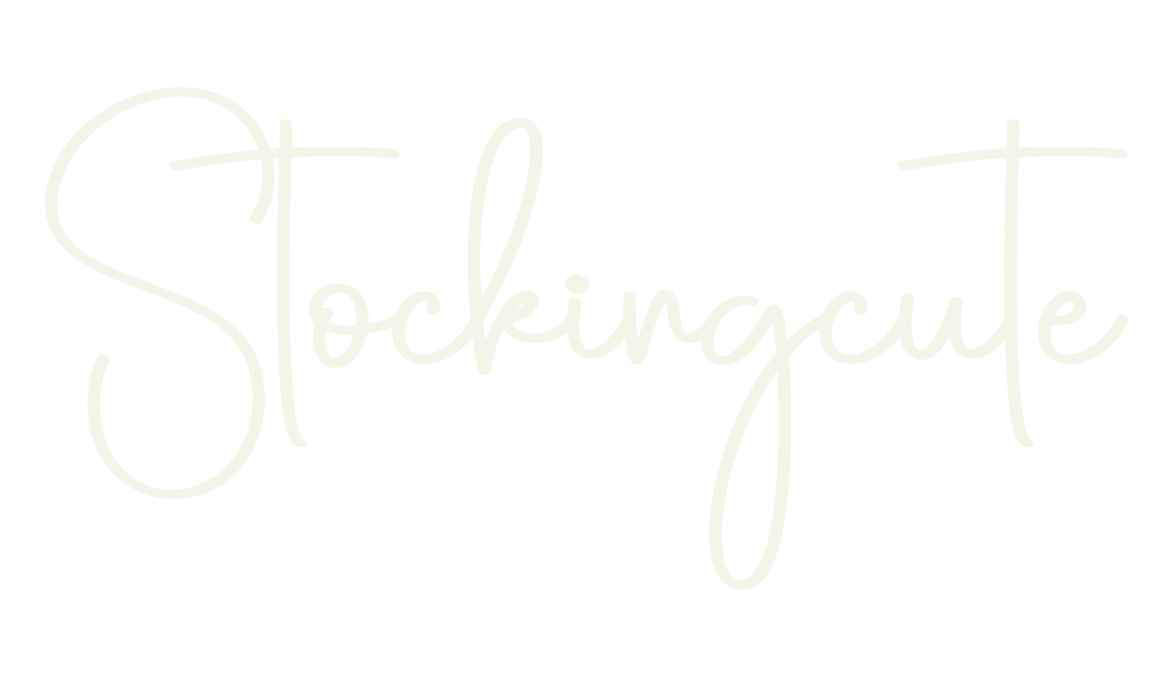 Stockingcute, calligraphy font preview