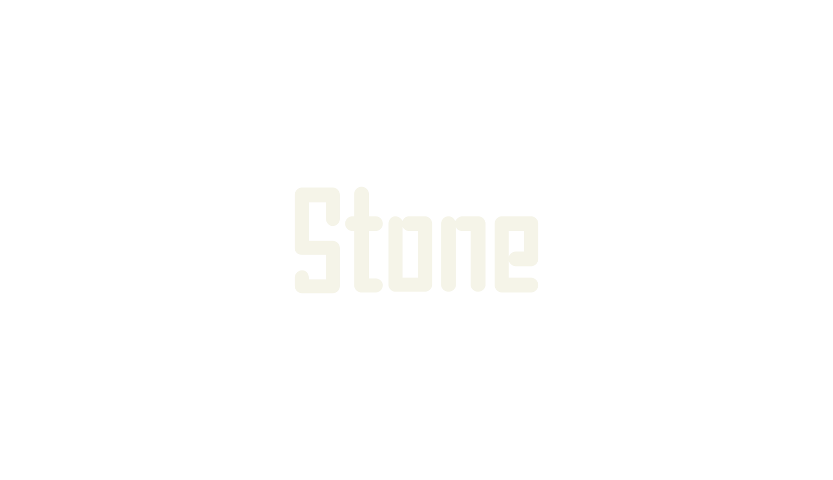 Stone, modern font preview