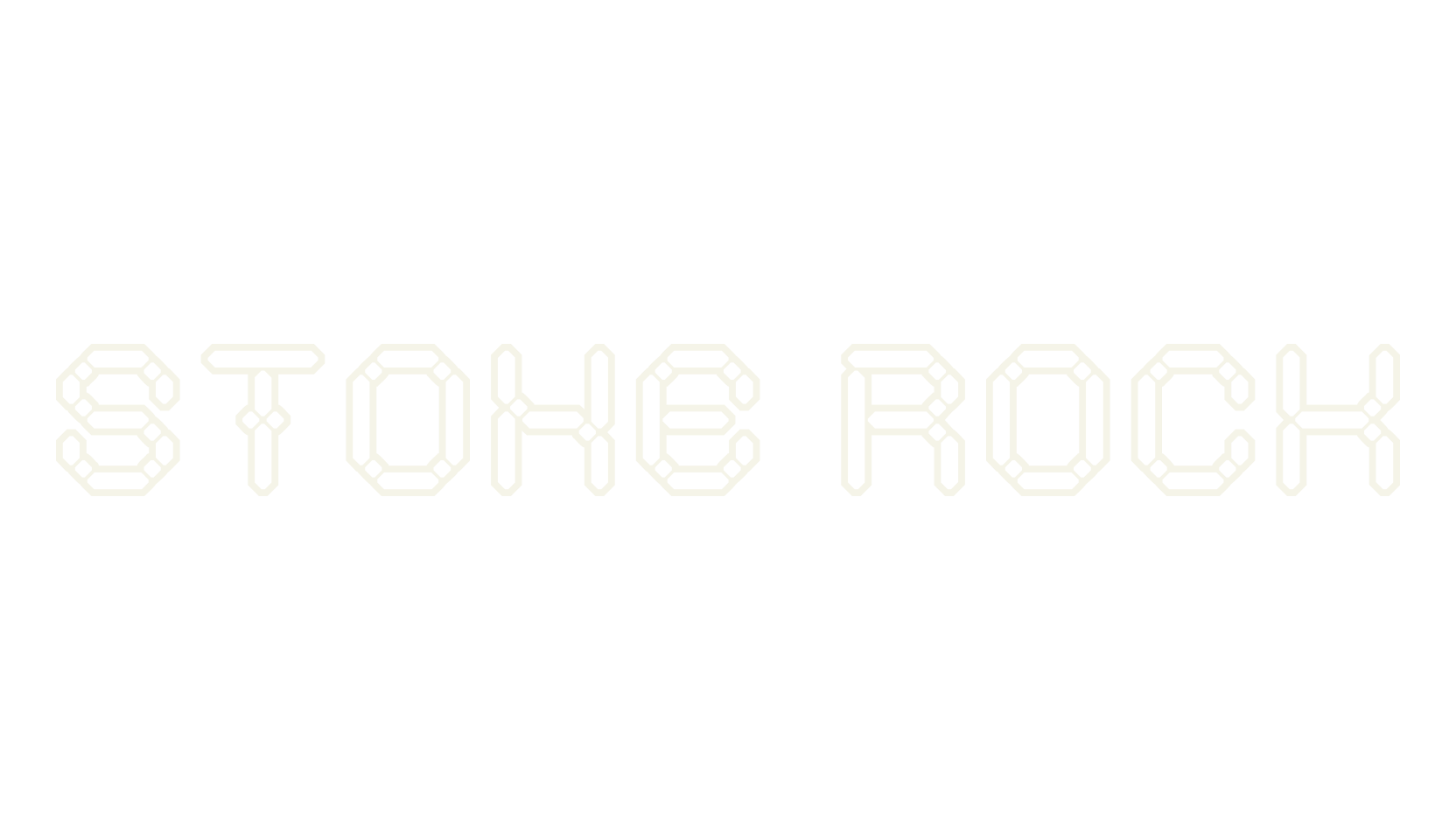 STONE ROCK, display market font preview