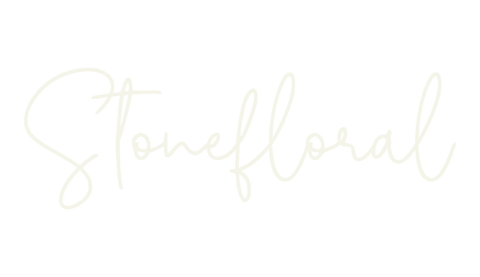 Stonefloral, fancy font preview