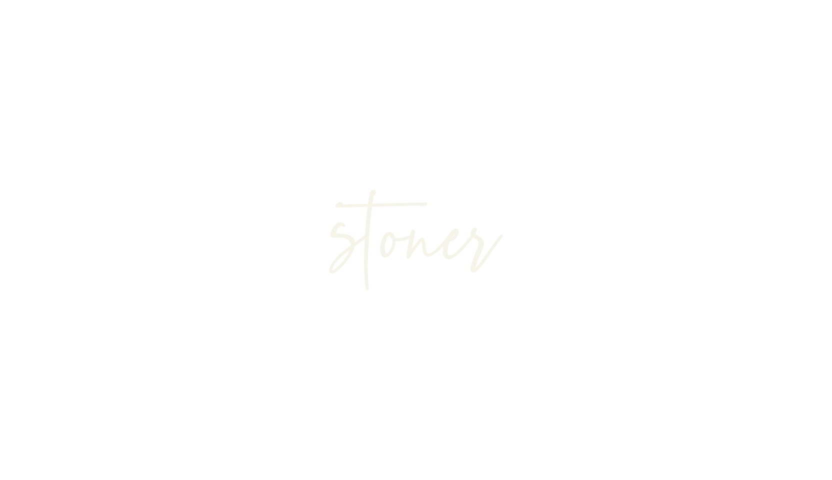 stoner, cursive font preview
