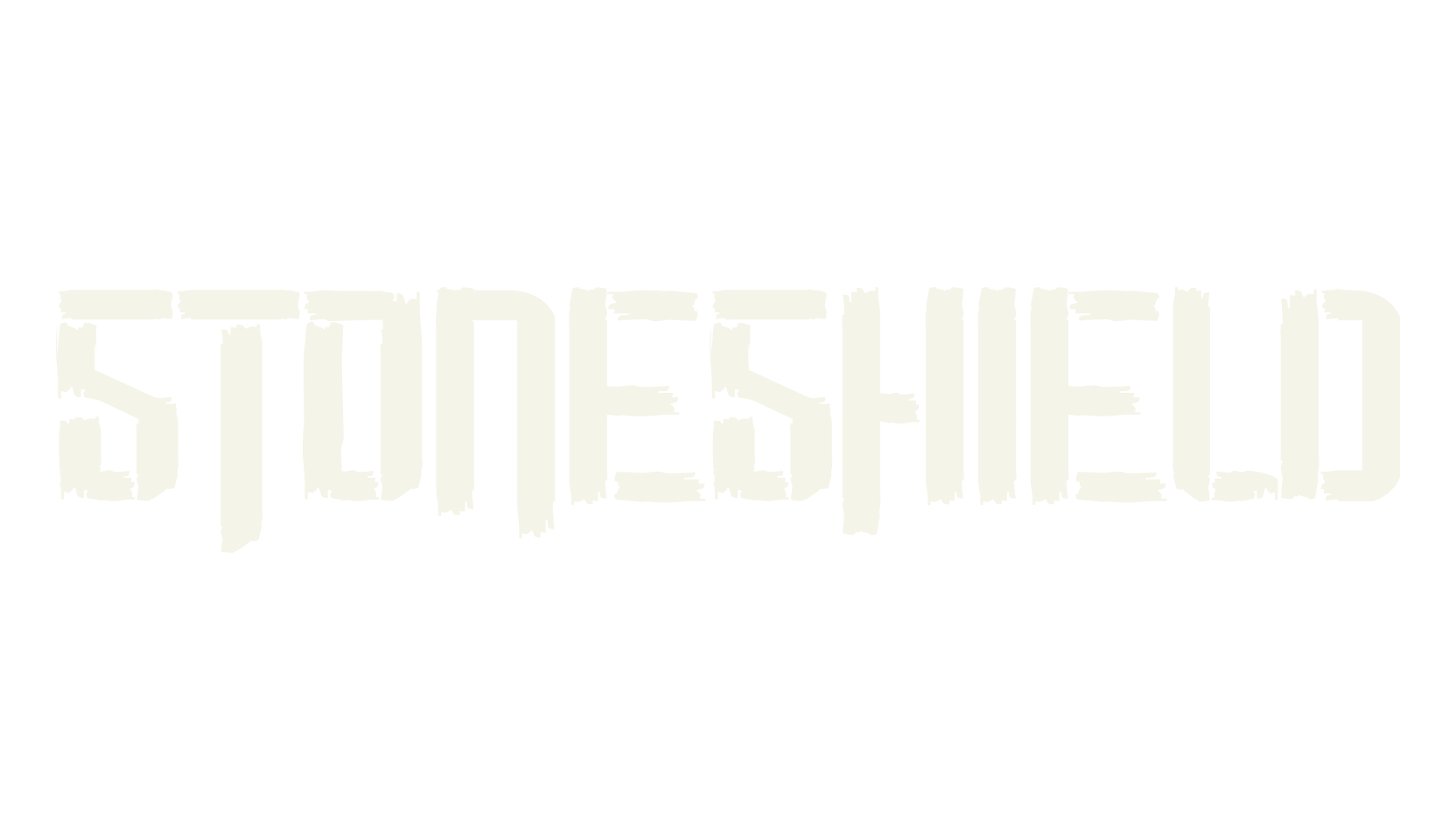 Stoneshield, sports font preview