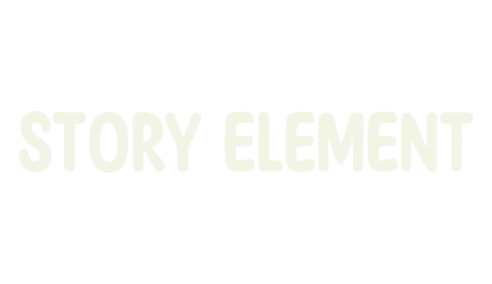 Story Element, display market font preview