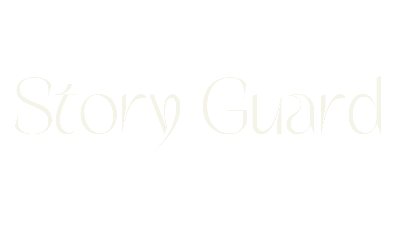 Story Guard, fancy font preview