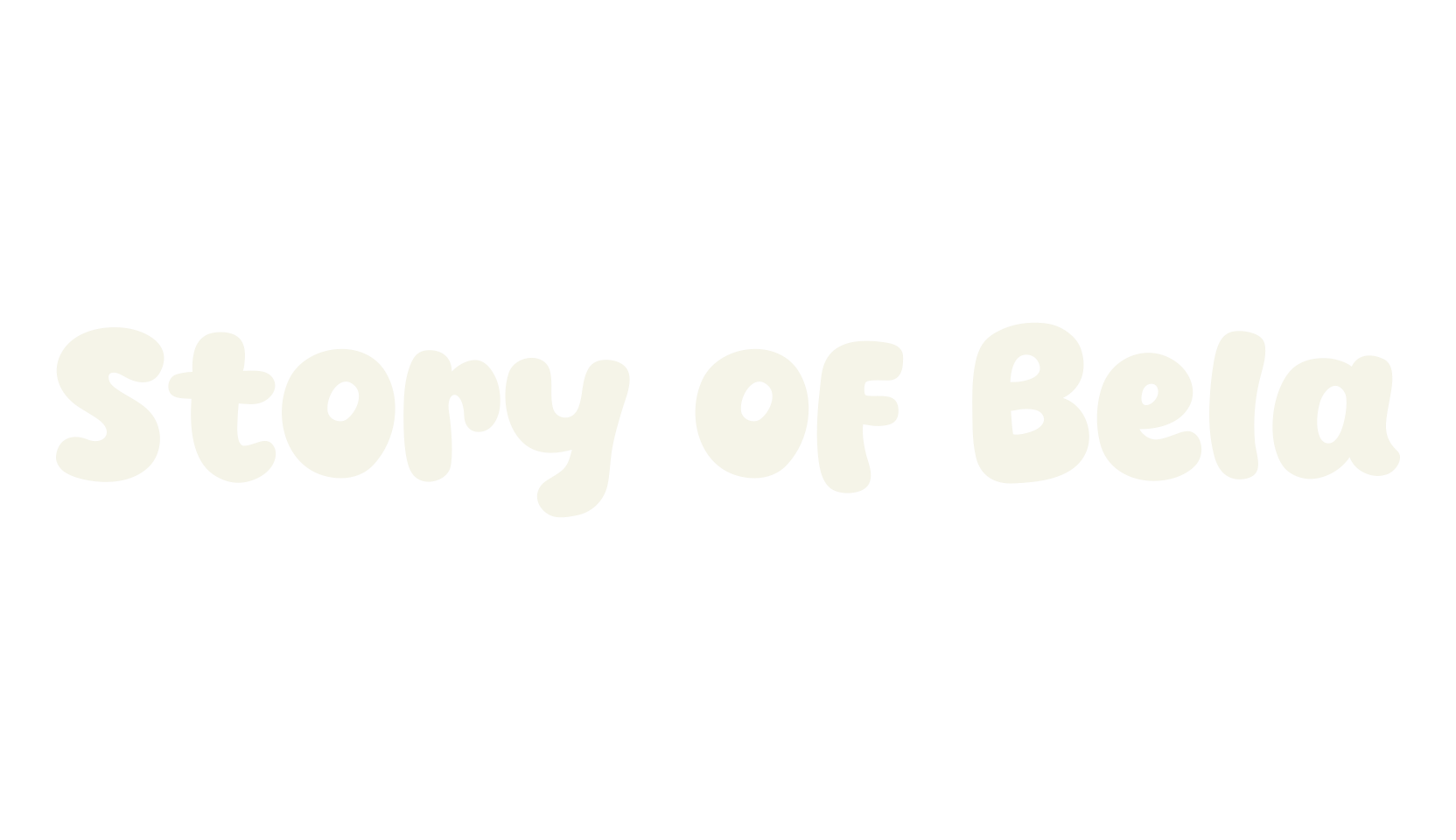 Story of Bela, cute font preview