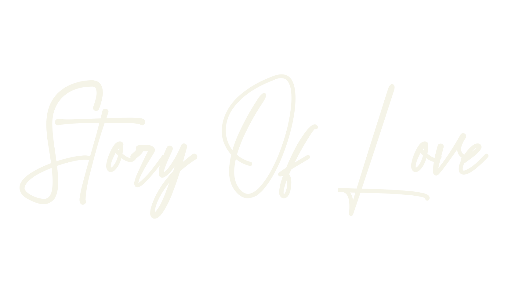 Story Of Love, calligraphy font preview