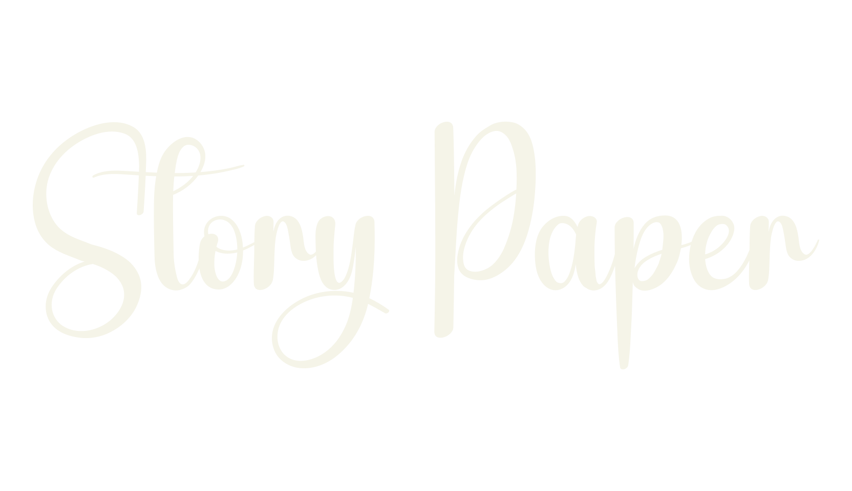 Story Paper, calligraphy font preview