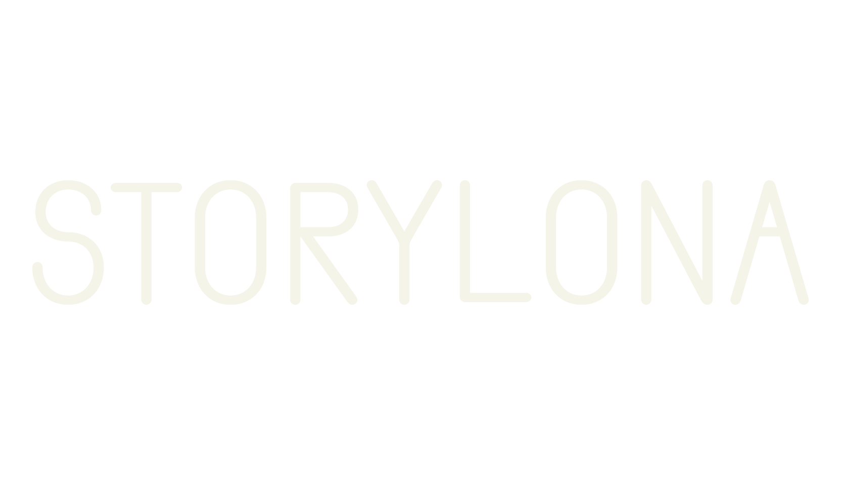 Storylona, sans serif font preview