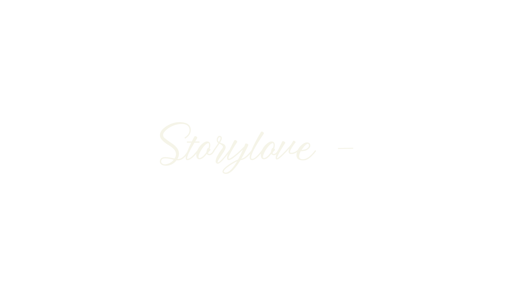 Storylove -, cursive font preview